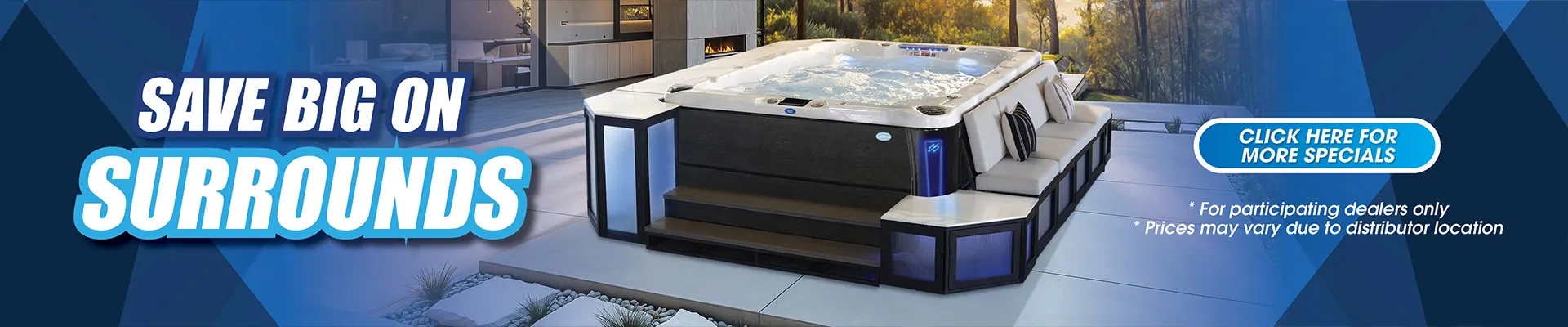 Calspas hot tub being used in a family setting - Baltimore